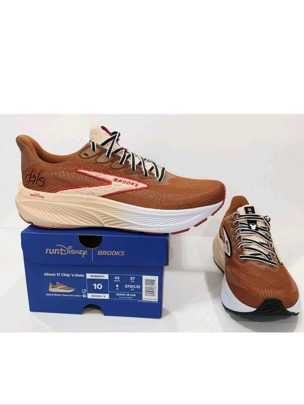Brooks Ghost 17 CHIP 'N DALE RunDisney 2026 Limited Expo Womens 10 Medium B New